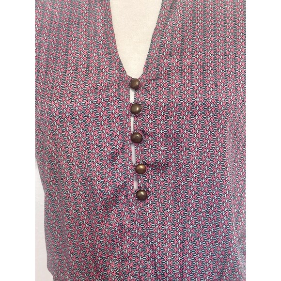 Perry Walker Collective Size 1 (2-4) Cornelia II Silk Blend Dress Feminine Boho - Picture 5 of 16